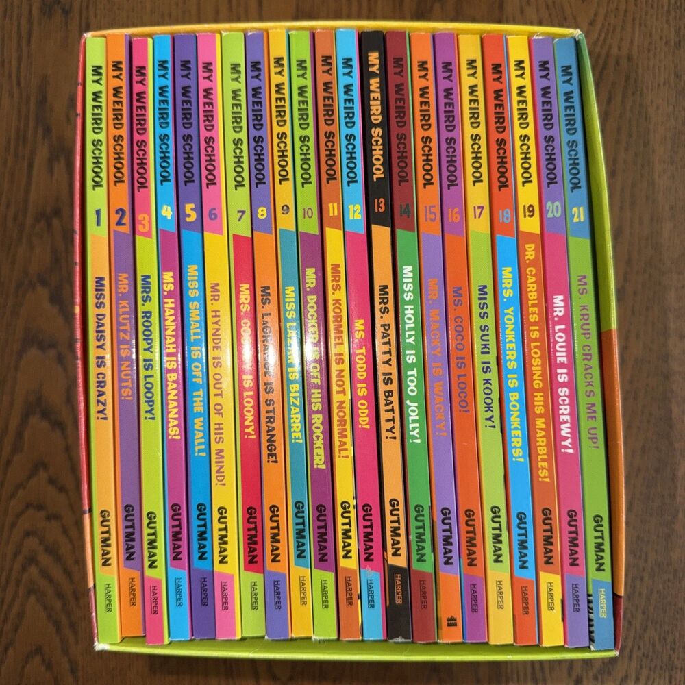 My Weird School 21-book Box Set by Dan Gutman